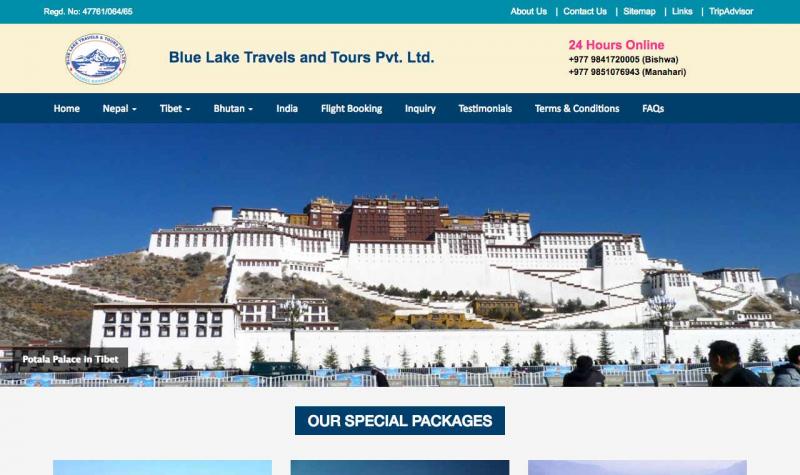 Blue Lake Travels and Tours Pvt. Ltd.
