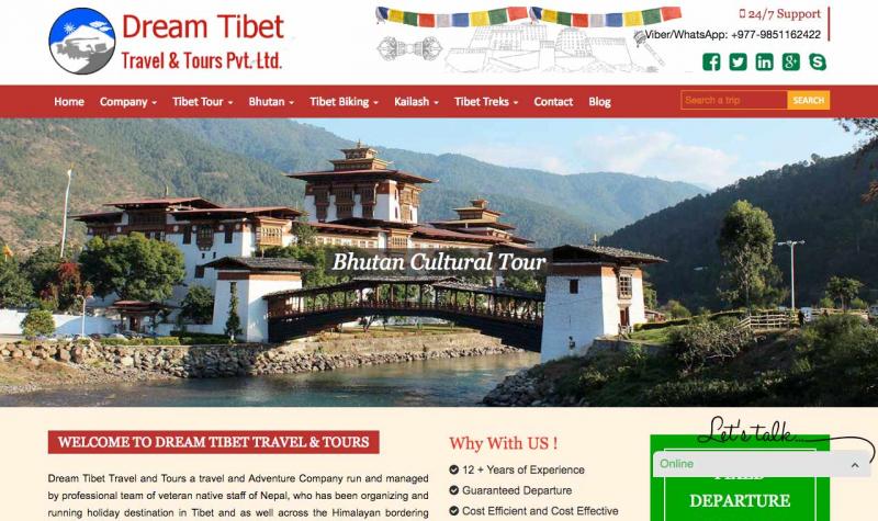 Dream Tibet Travel and Tours Pvt. Ltd.