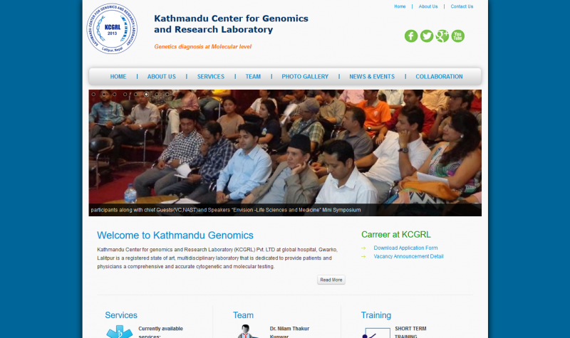 Kathmandu Center for genomics and Research Laboratory Pvt. LTD